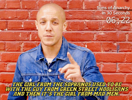 northernbluetwo:Theo Rossi explains 'Sons of Anarchy' in 30 seconds [x]
