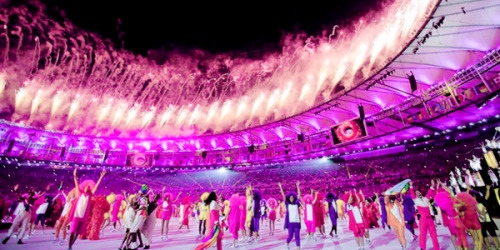 mlchaelphelps: [8.5.2016] Rio Olympics Opening Ceremony in pictures