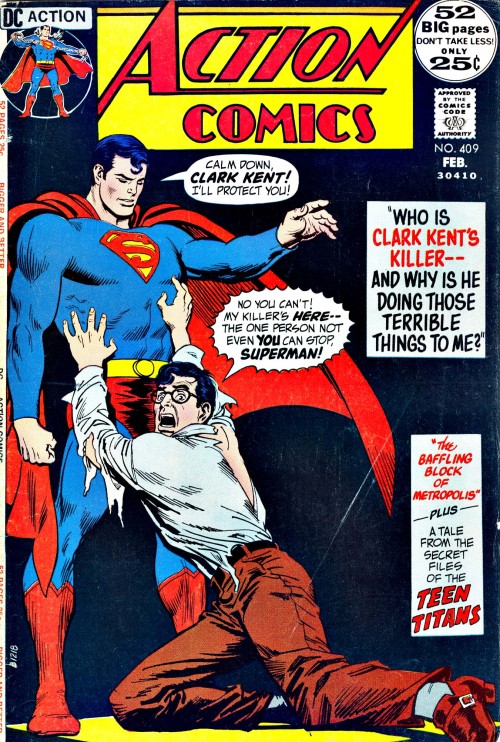 comicbookcovers:
“ Action Comics #409, February 1972, Pencils:Nick Cardy
”