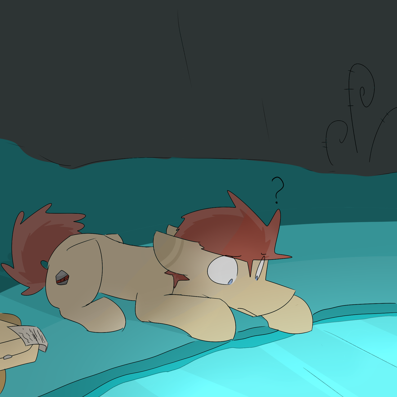 input-command: hollow-shades:  Breaking a Mirror Pond has gotta be very bad luck. 
