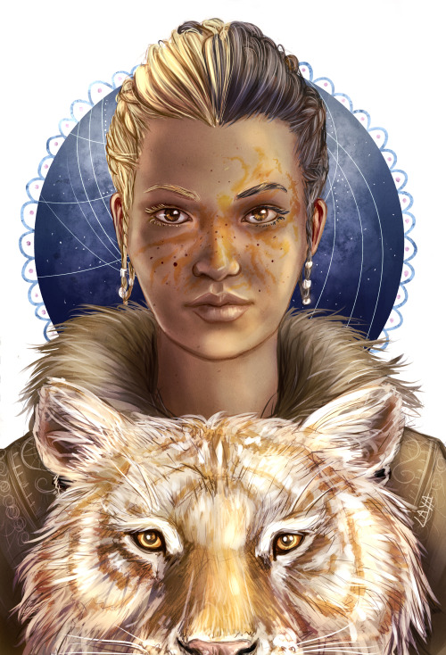 aroaessidhe:Maeve from The Young Elites by marielubooks. I am so excited to learn more about her tbh