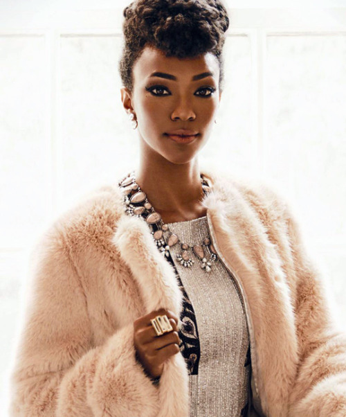 flawlessbeautyqueens:Sonequa Martin-Green photographed by Squire Fox