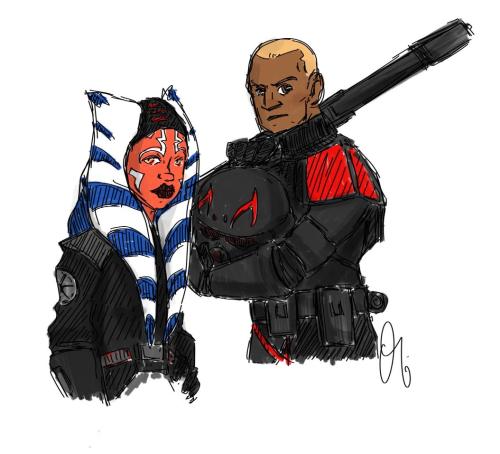 ollikah:OK But what if…WHAT IF…Inquisitor Tano and Purge Captain Rex for a darkside!au??