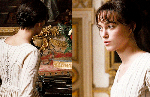 prideandprejudice:“Joe [Wright] wanted Lizzie’s character to be tomboyish, to be clever, to be brigh