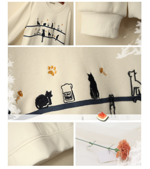 Harajuku Cute Cat Sweater - $27.70