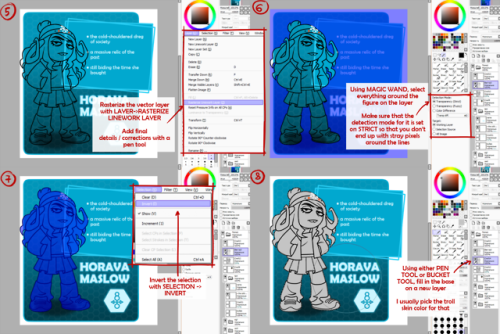 Alternian template / Repitonian templatefinally made a lil tutorial for my process on the troll call