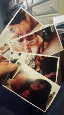 lovelyybonnes:  Printed out nasty photos of Daddy and I to test it out and they look good💦💖