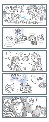 dulcechica2014:  Frozen Tsum Tsum and Tsum