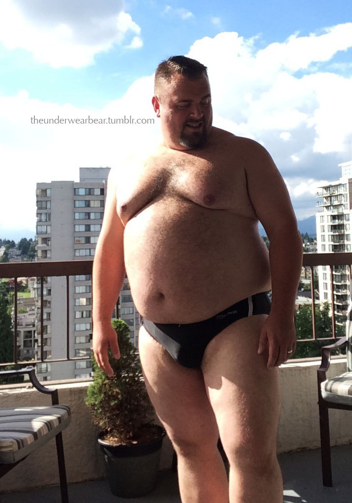 theunderwearbear:  Yup, The Underwear Bear also wears speedos - I was rockin’ this