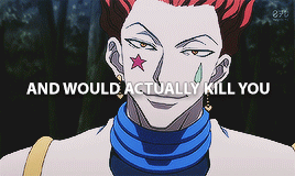 hajimeiwaizvmi:      hunter x hunter + cinnamon roll meme 