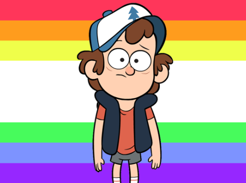 Dipper Pines from Gravity Falls is gaydhd!