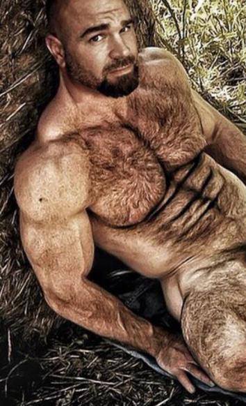 grrrrrrr muscles and fur…..i want it …..grrrrrr musculos y pelo…..lo quiero&hel