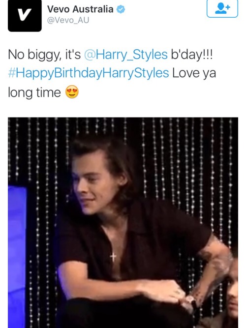 littleblackdress93: Harry’s birthday wishes Part 1 (Part 2)