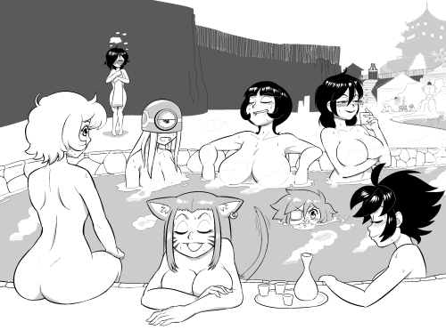 XXX grimphantom2:  mario-grant:  Comfy hotsprings photo