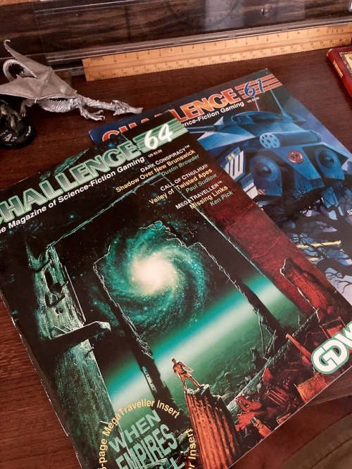 lazzmap:A real throwback here!  I dug out some of my old Challenge Magazines that I worked on back i
