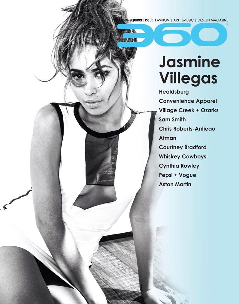 villegas-news:  Jasmine on the December issue of 360 Magazine