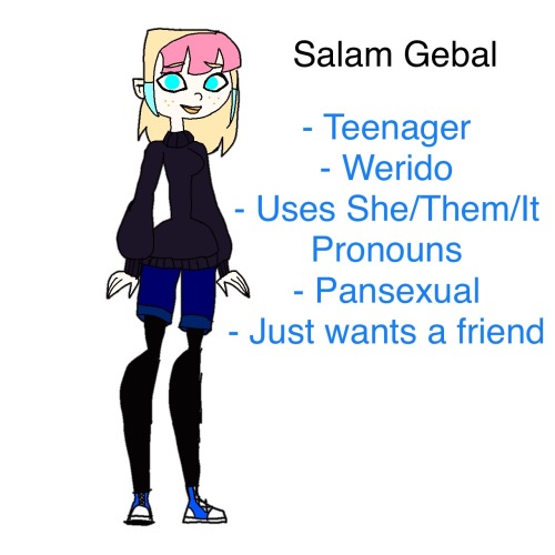 My Total Drama OcSalam Gebal! This Was My First Time Drawing Salam With IbisPaint X So Hope They Dont