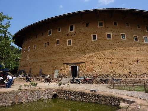 wacky-thoughts:Fujian Tulou: Ancient Earthen Castles of ChinaFujian Tulou is a collection of earthen