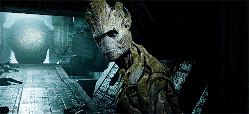heythere-jackass:Proof that adult Groot is too pure for this world.