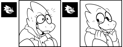 karpetshark:  did u guys know that alphys makes rly good faces 