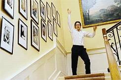 wessygibbins-deactivated2015060:  Movies » Love ActuallyHugh Grant’s Dancing Scene