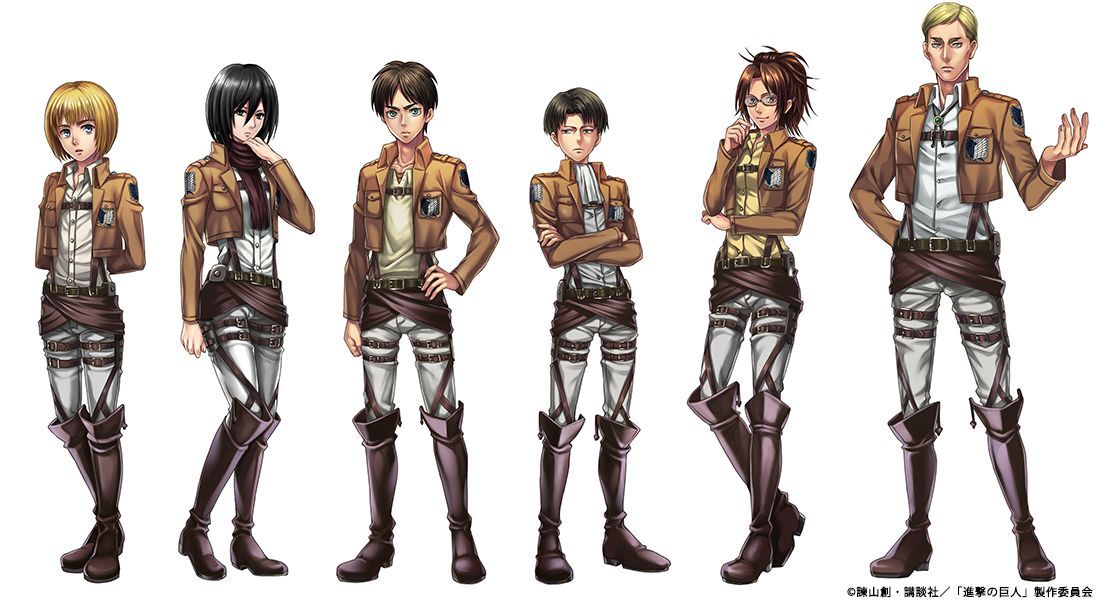 snkmerchandise: News: ”Tower of the Princess” x Shingeki no Kyojin Mobile Game