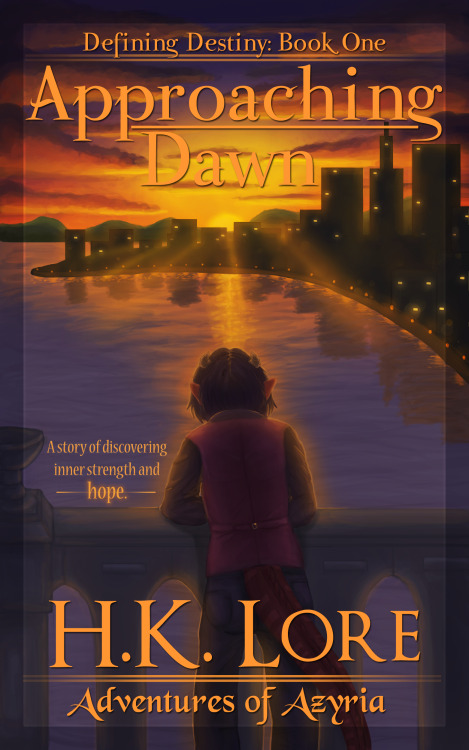 Well! Here is the cover I made for my upcoming book: Approaching Dawn! Expect to see it on Amazon la