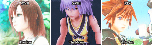 caerberus:  KINGDOM HEARTS + MAJOR ARCANA TAROT CARDS;[insp]
