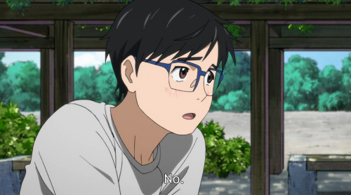 fudayk:  LOWKEY TRYING TO FIGURE OUT IF YURI IS GAY HE GETS PROGRESSIVELY HAPPIER TOO  