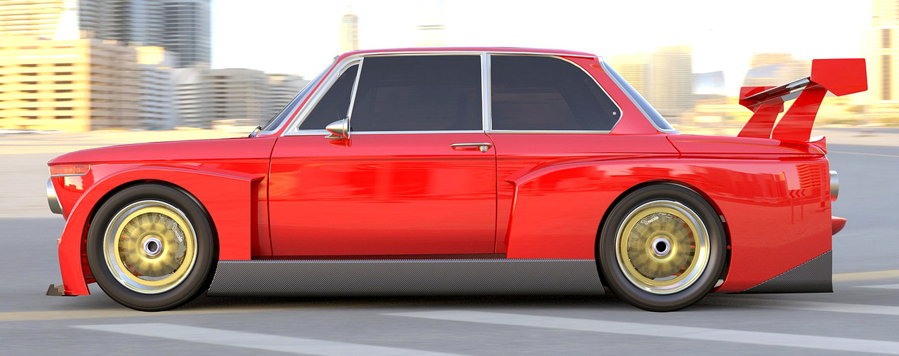 carsthatnevermadeitetc:  BMW 2002, 2019, by Gruppe5 Motorsport. The Indiana-based