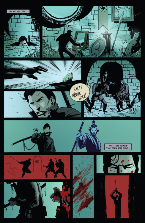 Five Ghosts #1 - The Haunting of Fabian Gray, Part 1 (March 20, 2013)writer: Frank J. Barbiere | art