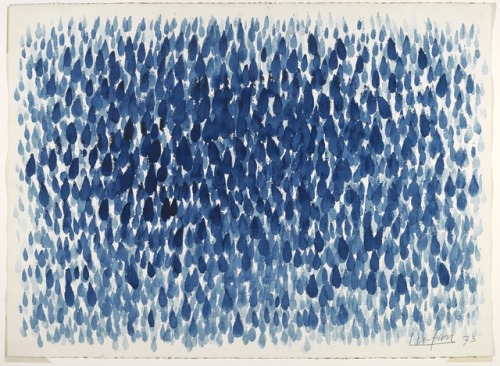  Here’s a little BLUESDAY inspiration from our Contemporary Art collection, currently on view in Inf