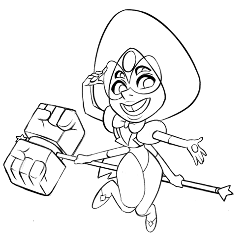 dizzyclown:  Last but not least (for now?) Sardonyx! :D See the rest of the tiny fusions here [x] I’ll probably do a master post shortly as well so they’re all in one place. Fair warning? c: My Blog | My Instagram 