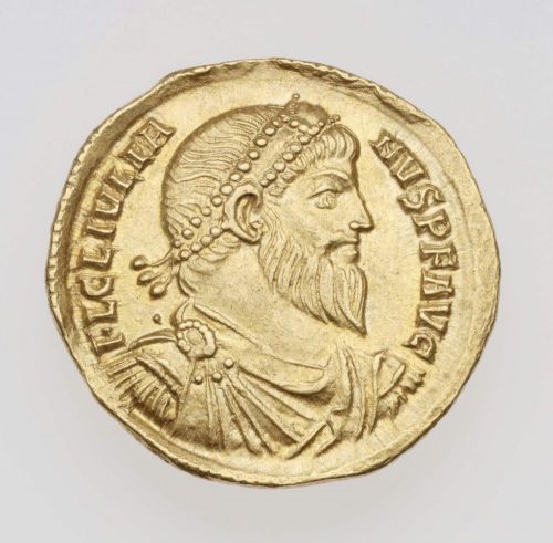 Solidus with bust of Julian IIRoman, A.D. 361-363goldMuseum of Fine Arts, Boston 