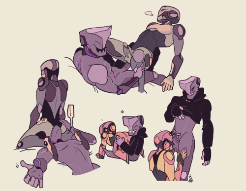 masterbotspank:two sets of Alt having fun for my good pal @steelagainstskin