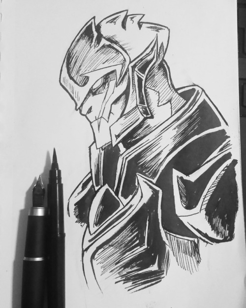 nightowldraws:Inktober day 12 - Zarkon