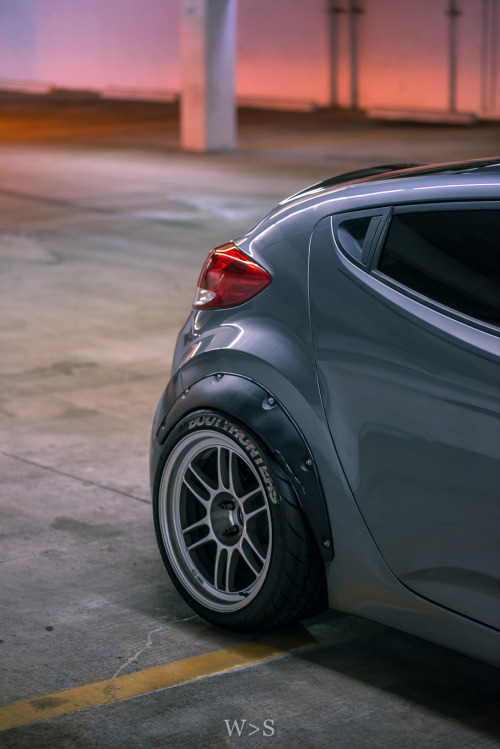 shillwaffer:Alex Nova’s Veloster. 