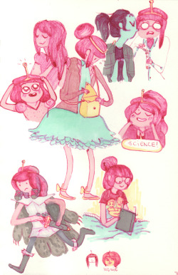 luurudoodles:  some bonnies and marcys hhh