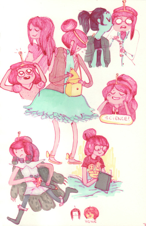 luurudoodles:  some bonnies and marcys hhh 