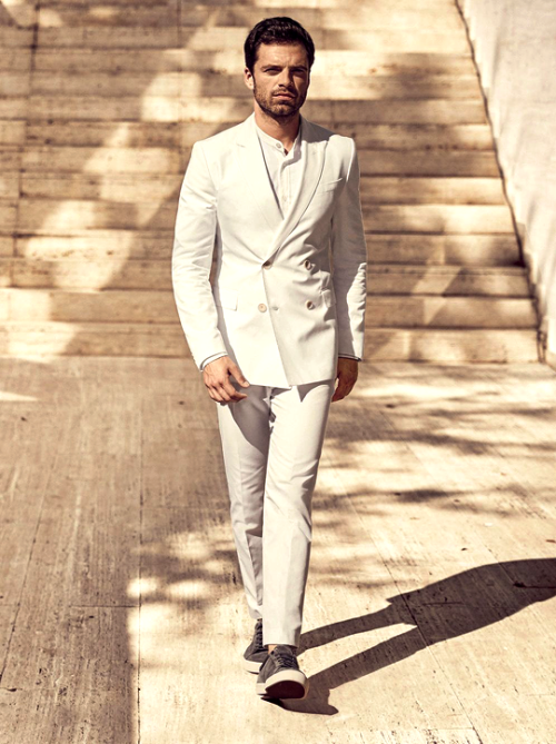Sebastian Stan Photographed By Adam Fussel For Hugo Boss Spring/Summer 2018 Collection
