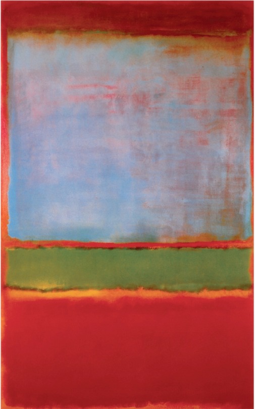 Mark Rothko, No. 6 (Violet, Green and Red), 1951 © Kate Rothko Prizel and Christopher Rothko/ARS