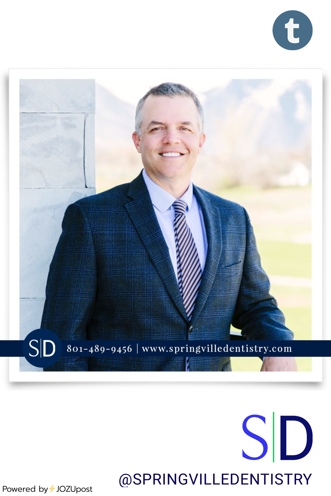 Dr. Swenson completed his BS in Wildlife Biology from Brigham Young University.
For dental school, he attended the University of Maryland School of Dentistry.
After dental school, Dr. Swenson spent six years in the United States Army Dental Corps....