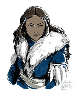 biorn21:Katara)Sketch time! Who sleeps at night? not me