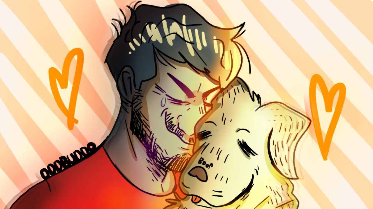 oddbuddo:Drew some @markiplier and chica gurl ! haha so accurate! right down to the