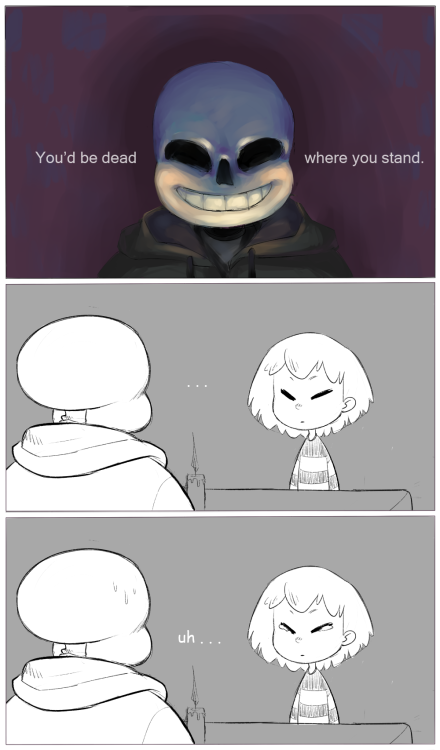 incogni-art: You fucked up, Sans. 