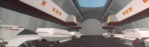 stra-tek:stra-tek:A whole bunch of sexy new shuttle designs parked in the shuttlebay in The Animated