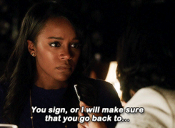 getawaywithgifs:  Last season, my character was supposed to slap Lynn Whitfield in