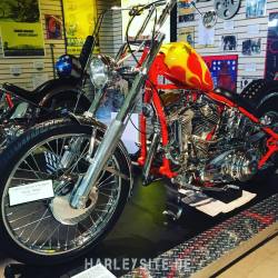 harleysite:  Billy Bike #harleydavidson #harleysite #billybike #chopper #flames #harleys