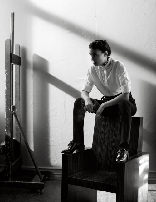 suicideblonde:  Rooney Mara photographed by Mikael Jansson for Interview, March 2013 