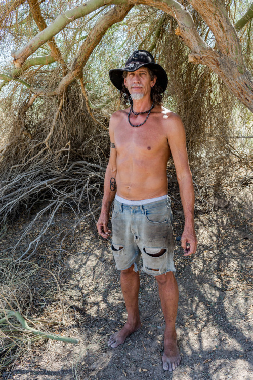 Resident of the Slabs. Slab City, California. 2015. 